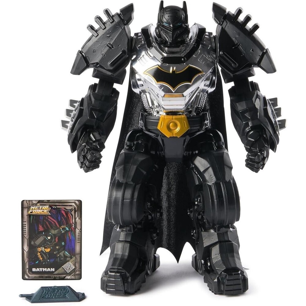 DC Comic Metal Force Batman Action Figure Armor Suit w/Collectible Card 12" NEW